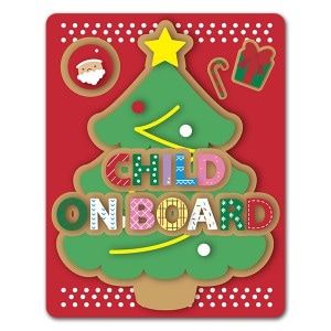 ���ꥹ�ޥ����ϥ�ɥᥤ�������ꥹ�ޥ��ĥ꡼��CHILD ON BOARD�ۼ֥ޥ��ͥåȥ��ƥå����ڤ椦�ѥ��å����������ǽ��