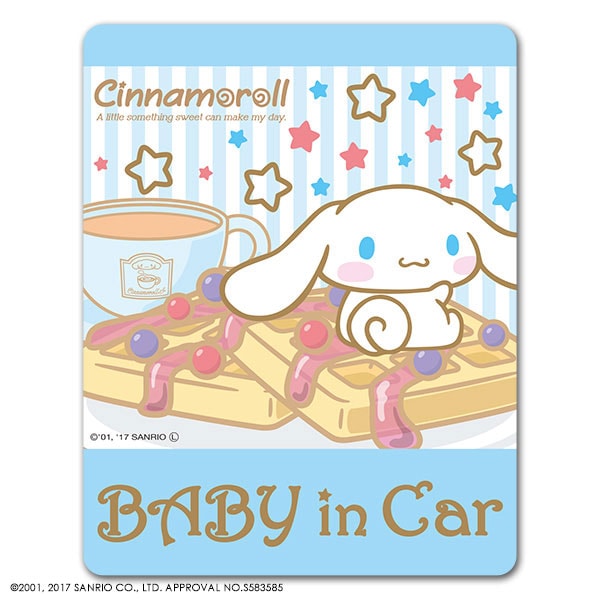 ���ʥ������ ����������ɥǥ������BABY IN CAR�ۼ֥ޥ��ͥåȥ��ƥå����ڤ椦�ѥ��å����������ǽ��