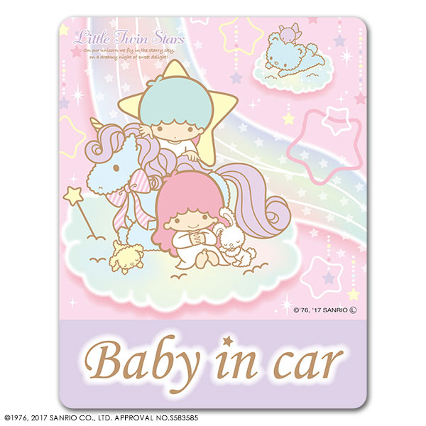 ��ȥ�ĥ��󥹥����� ����������ɥǥ������BABY IN CAR�ۼ֥ޥ��ͥåȥ��ƥå����ڤ椦�ѥ��å����������ǽ��