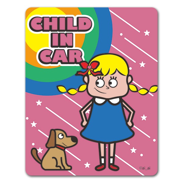 ���λҤȸ� ��ȱ��������CHILD IN CAR�ۼ֥ޥ��ͥåȥ��ƥå����ڤ椦�ѥ��å����������ǽ��