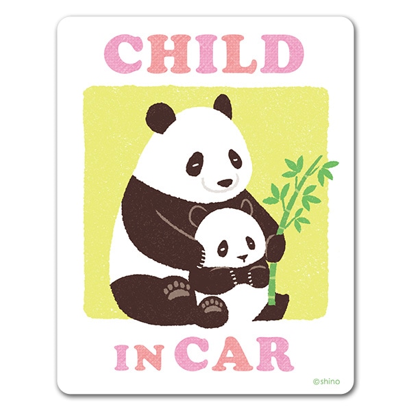 �ѥ���οƻҤʤ��褷��CHILD IN CAR�ۼ֥ޥ��ͥåȥ��ƥå����ڤ椦�ѥ��å����������ǽ��
