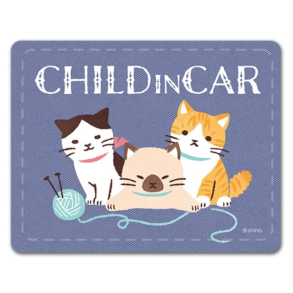 ��ɤ�Τ��ͤ���CHILD IN CAR�ۼ֥ޥ��ͥåȥ��ƥå����ڤ椦�ѥ��å����������ǽ��