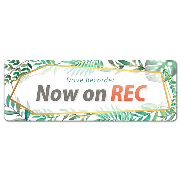 �ɥ饤�֥쥳������ �ܥ��˥��� Drive Recorder��Now on REC�ۥ���෿�֥ޥ��ͥåȥ��ƥå����ڤ椦�ѥ��å����������ǽ��