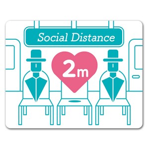 ޥͥåȥƥå ǥ󥹡social distance2m ⡡إɥΤ餻ޥͥåȡڤ椦ѥåǽ