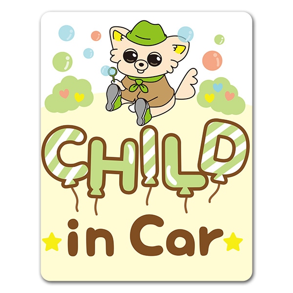 ���� ������CHILD in Car�ۼ֥ޥ��ͥåȥ��ƥå����ڤ椦�ѥ��å����������ǽ��