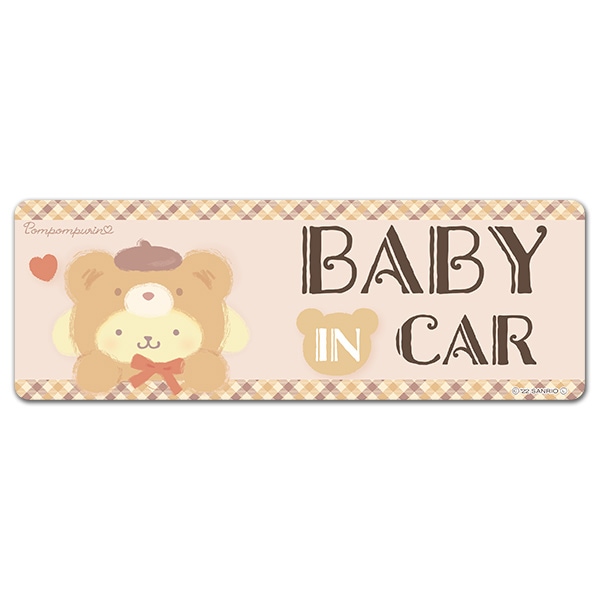 �ݥ�ݥ�ץ�� �夰��ߥ��ޡ�BABY IN CAR�ۥ���෿ �֥ޥ��ͥåȥ��ƥå����ڤ椦�ѥ��å����������ǽ��
