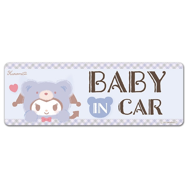 ������ �夰��ߥ��ޡ�BABY IN CAR�ۥ���෿ �֥ޥ��ͥåȥ��ƥå����ڤ椦�ѥ��å����������ǽ��