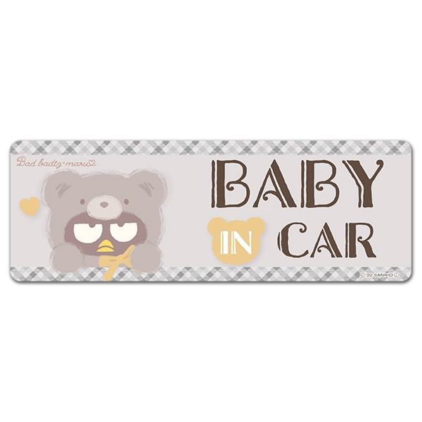 �ХåɤФĴ� �夰��ߥ��ޡ�BABY IN CAR�ۥ���෿ �֥ޥ��ͥåȥ��ƥå����ڤ椦�ѥ��å����������ǽ��