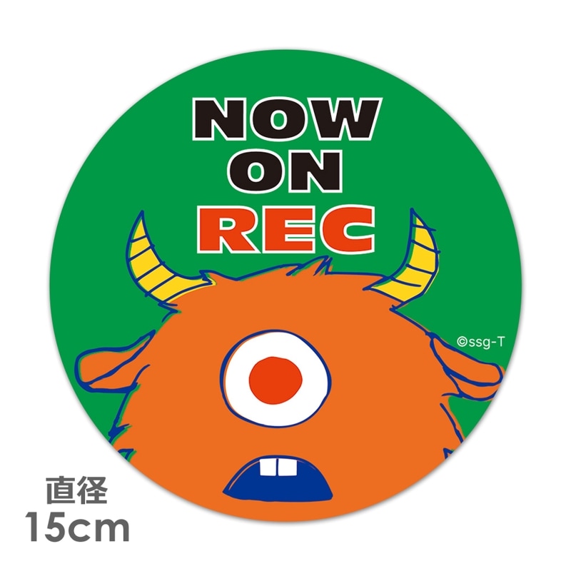 ܥ󥹥 ֡NOW ON REC۴ݷ15cm ֥ޥͥåȥƥåڤ椦ѥåǽ