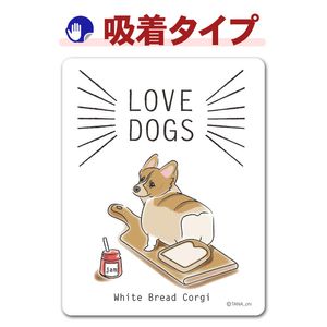 LOVEDOGS��White Bread Corgi�ۼ֥��ƥå������奿���סڤ椦�ѥ��å����������ǽ��