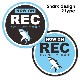 ȿ�ͥޥ��ͥåȥ��ƥå��� �ɥ饤�֥쥳������Ͽ���� ���㡼�� ���٤���2����NOW ON REC�۴ݷ�15cm�֥ޥ��ͥåȥ��ƥå����ڤ椦�ѥ��å����������ǽ��