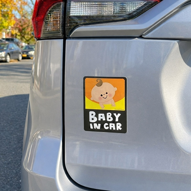 �����������CHILD IN CAR�ۥ���෿ �֥��ƥå������奿���סڤ椦�ѥ��å����������ǽ��