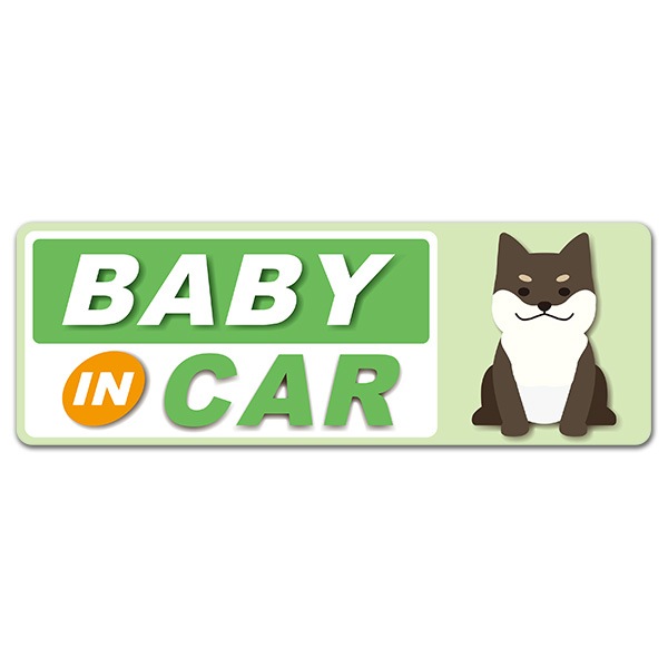 ȿ�ͥޥ��ͥåȥ��ƥå��� ���������� �Ƹ� �п���BABY IN CAR�ۥ���෿ �֥ޥ��ͥåȥ��ƥå����ڤ椦�ѥ��å����������ǽ��