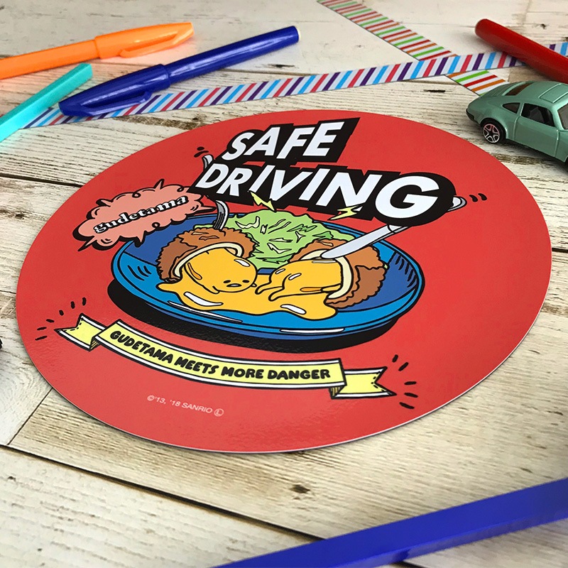 Ǥ ݷ18cmSAFE DRIVINGۼ֥ޥͥåȥƥåڤ椦ѥåǽ