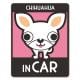 ����� ���ࡼ�������� ���٤��ӿ���3���CHIHUAHUA IN CAR�ۼ֥ޥ��ͥåȥ��ƥå����ڤ椦�ѥ��å����������ǽ��