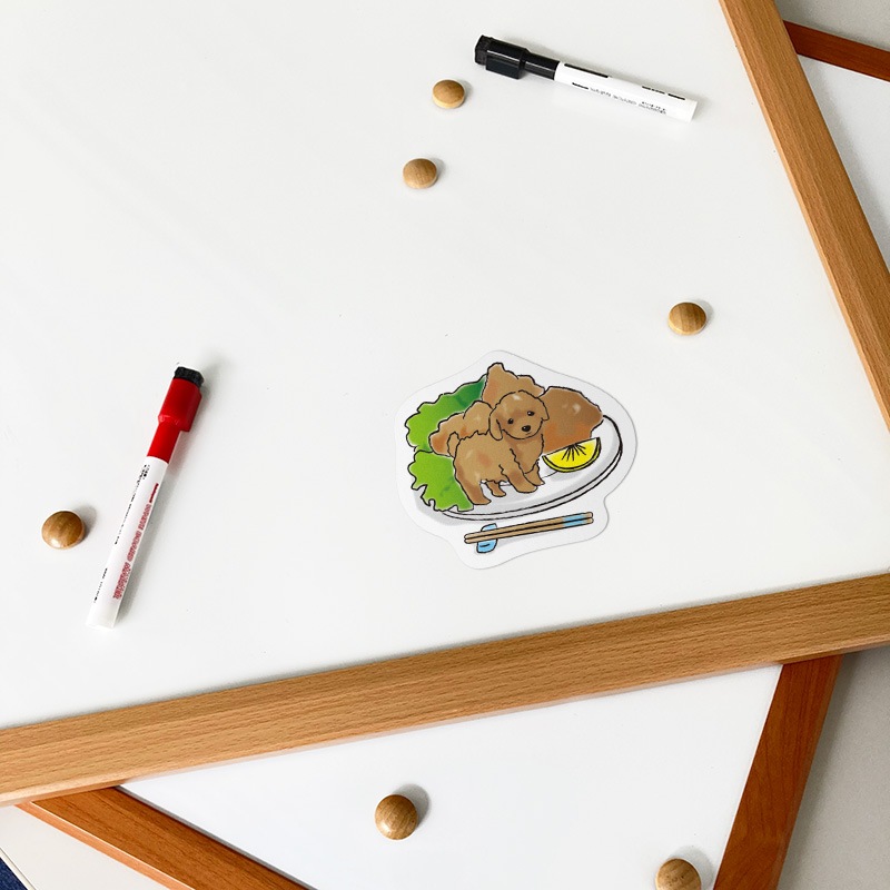 �����������åȥޥ��ͥåȥ��ƥå�����Fried chicken Toy poodle�ۼ����ѡڤ椦�ѥ��å����������ǽ��