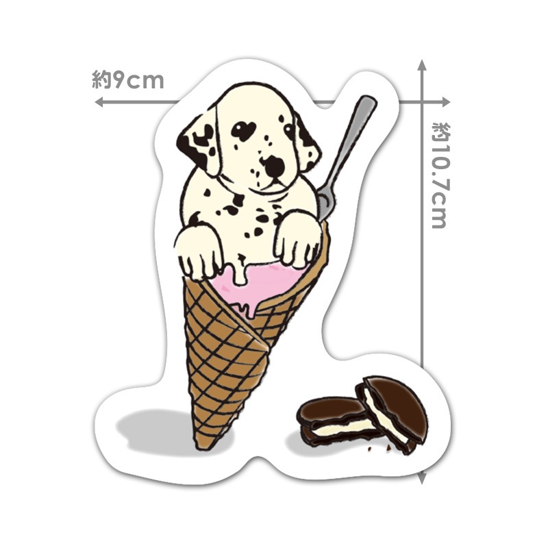 �����������åȥޥ��ͥåȥ��ƥå�����Cookies&Cream Dalmatian�ۼ����ѡڤ椦�ѥ��å����������ǽ��