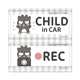 �ХåɤФĴݡ�CHILD in CAR��REC��2��å��������å� �֥ޥ��ͥåȥ��ƥå����ڤ椦�ѥ��å����������ǽ��