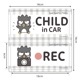 �ХåɤФĴݡ�CHILD in CAR��REC��2��å��������å� �֥ޥ��ͥåȥ��ƥå����ڤ椦�ѥ��å����������ǽ��