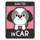 �������� ���ޡ����å� 2�� ���٤��ӿ���2���SHIH TZU IN CAR�ۼ֥ޥ��ͥåȥ��ƥå����ڤ椦�ѥ��å����������ǽ��