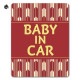 ���� ��� �ƥ����ȤΤ� ���٤���2����BABY IN CAR�ۼ֥ޥ��ͥåȥ��ƥå����ڤ椦�ѥ��å����������ǽ��