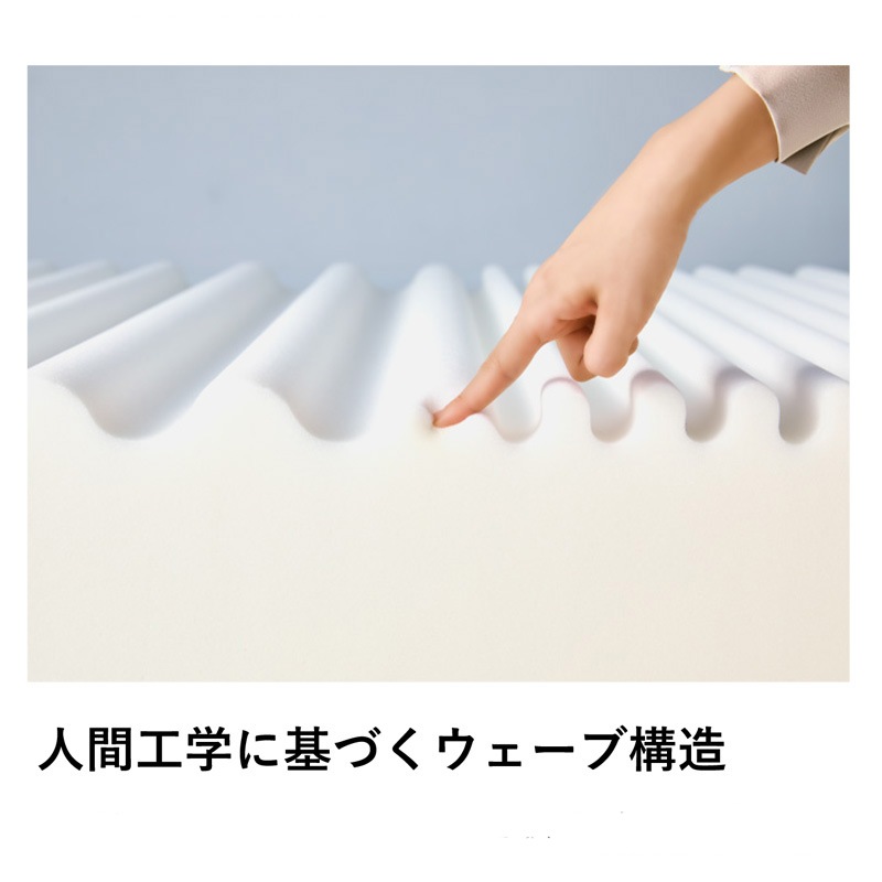 エコサンドロ　マニフレックス　日本上陸30周年記念モデル　かたさmedium 腰サポート　高級感のある寝心地　寝返りしやすい　イタリア　寝具　高反発マットレス