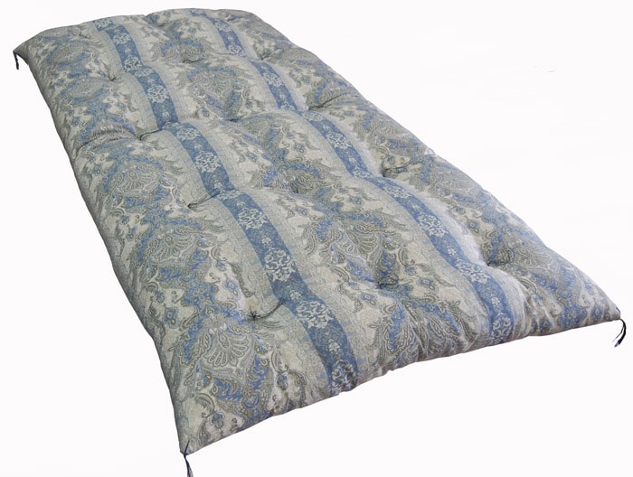 手作り綿敷きふとん 綿わた100% セミダブル120×200~230cm メキシコ綿70% インド綿30% 【柄おかませ】敷布団 綿100% 和布団 敷ふとん コットン 昔ながら めん布団 綿敷布団 日本製 わた もめん