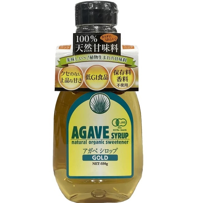 AGAVE SYRUP GOLD ͭ٥åץ 330gؤΤ