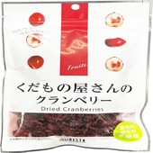 くだもの屋さんのクランベリー 105g デルタインターナショナルドライフルーツ 果物 おやつ　  *3個まで1梱包ポスト投函便可