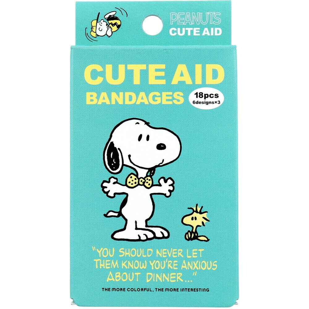 可愛いばんそうこう・キャラクターばんそうこう CUTE AID スヌーピー