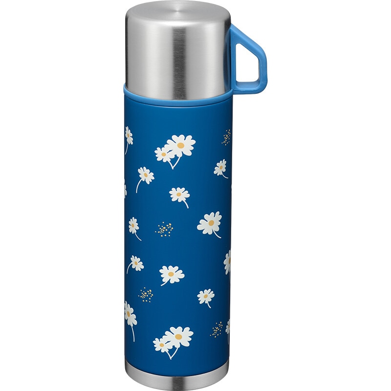 レトル コップ付ボトル 500ml マーガレット RH-1713 新生活 水筒