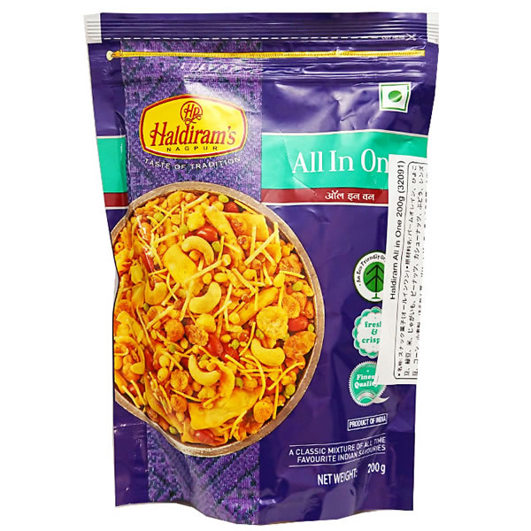 ����ɤ��ۻ� �ϥ�ǥ���� �����륤���� 200g (Haldiram's ALL IN ONE)�������ء�