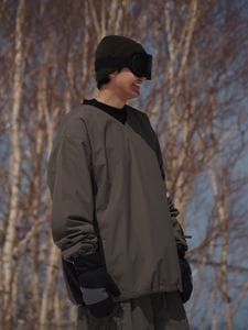 mahf スノボ ルーズジャケット ブラック ウォーターレジスタントジャケット | OUTLET | MAHF SUPPLY