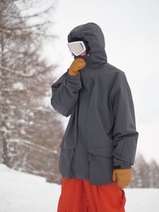 RIP STOP SNOW JACKET(POPUP)