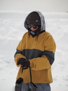 TOW-TONE PULLOVER JACKET(POPUP)