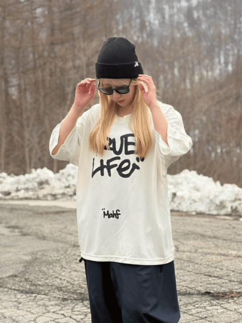 TRUE LIFE LOGO ビックシルエットTシャツ | アパレル/APPAREL | MAHF
