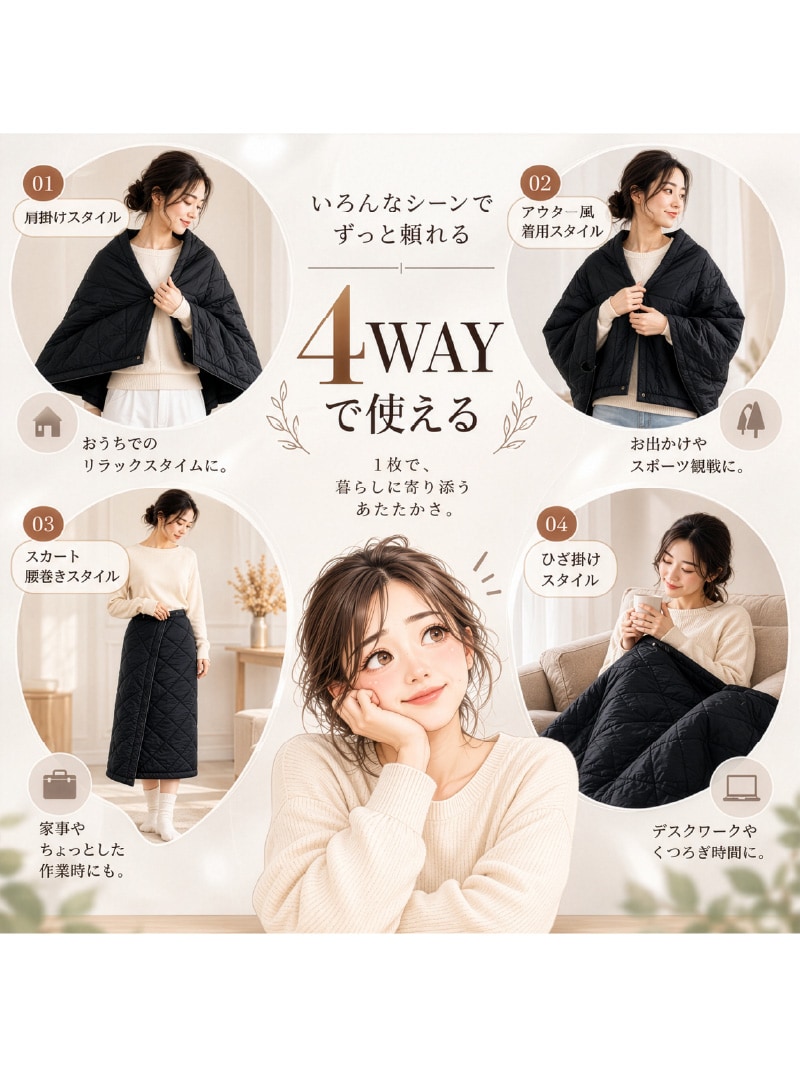 ��ˡ�Υ����Ĥ�����뤢�ä����֥�󥱥å� 4WAY