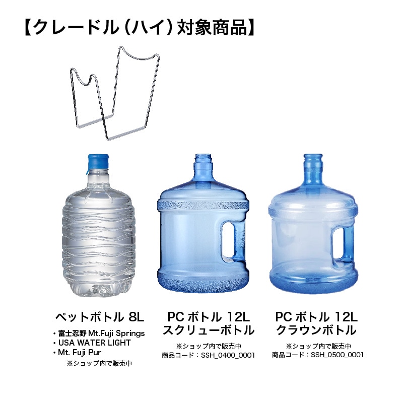 クレードル（ハイ）＆ノースピルバルブ　セット