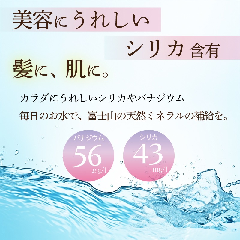 富士山の湧き水 2L×6本入り 2箱