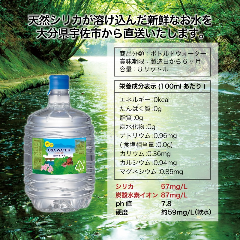 USA WARTER LIGHT 8L×3本入り
