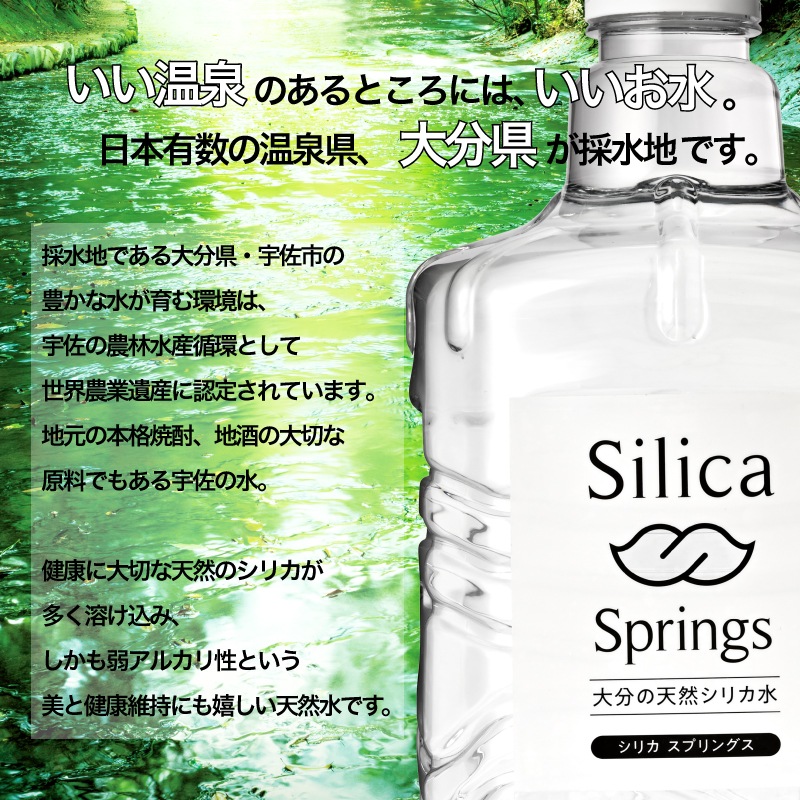 Silica Springs 5L×4本入り