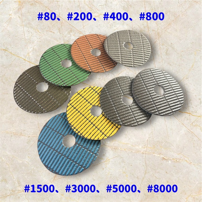 100Φ NCAダイヤパッド 各粒度