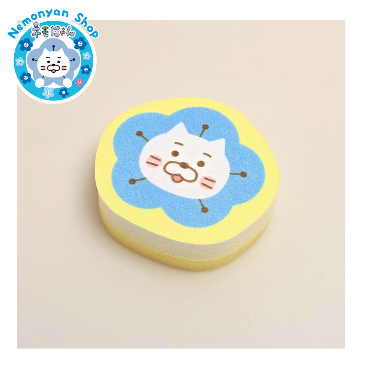 ネモにゃんキッチンスポンジ（顔）