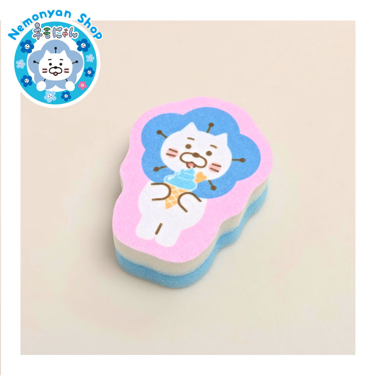 ネモにゃんキッチンスポンジ（全体）