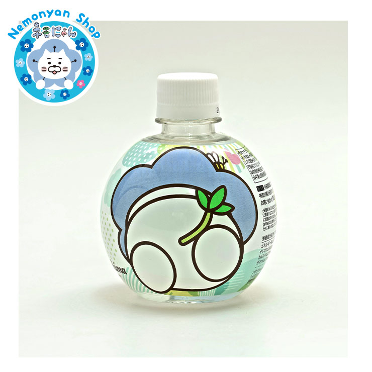 ミネラルウォーター　ネモにゃん球体ボトル 寝そべり（D）