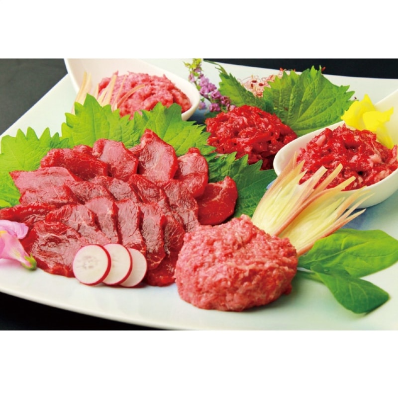 鮮馬刺しバラエティー3種セット