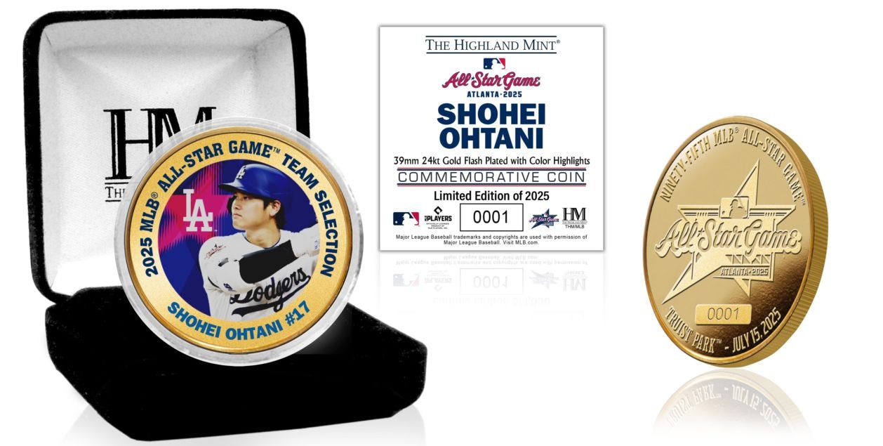 大谷翔平MLB オールスター記念コイン 予約商品】ドジャース 大谷翔平 2025 MLB オールスターゲーム