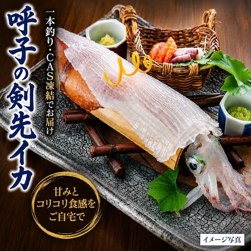 呼子イカ 佐賀県呼子から直送 剣先イカ 一本釣り 1杯 2杯 3杯 5杯 CAS凍結 瞬間冷凍 送料無料