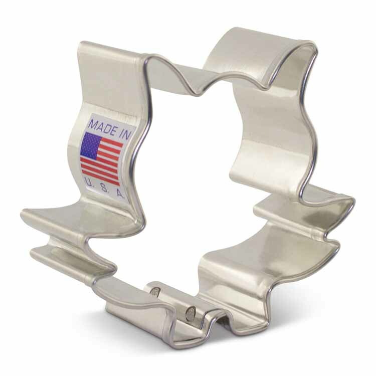 アンクラーク クッキー型 ふくろう ブリキ Ann Clark 鳥 クッキー型 クッキー抜き型 道具 動物 生き物 かっぱ橋お菓子型専門店 馬嶋屋菓子道具店