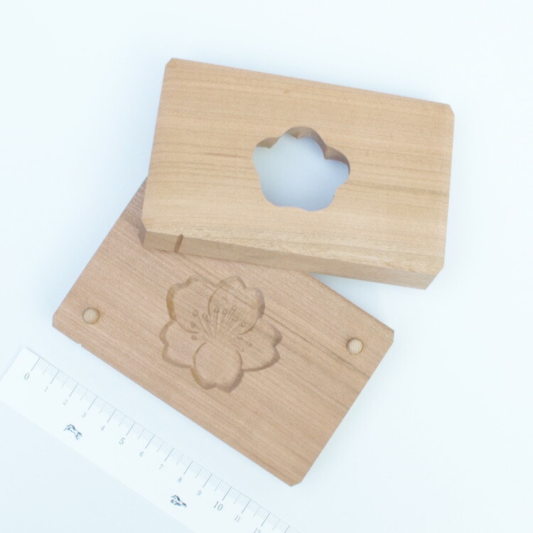 上生菓子用 木型 No27 桜 ※受注生産：納期1か月程度 | 職人手彫